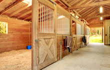 Newton Hall stable construction leads